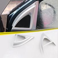 Automobilio priekinių durų lango vidinis trikampis A statramsčio dangtelio apvadas Peugeot 3008 5008 GT 2016 2017 2018    2022 2023 sidabras
