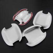 For Chevy Chevrolet Trax / Tracker 2013 2014 2015 Chrome Door Handle Covers & Door Bowl Covers Car Decorate For Holden Door Bowl Covers gray