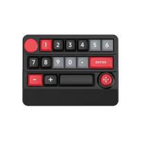 3 režimų mini belaidė klaviatūra su RGB foniniu apšvietimu, makrokomandomis programuojama, 15 klavišų, karšto keitimo, pasidaryk pats, vienos rankos žaidimų mechaninė klaviatūra, PC priedai