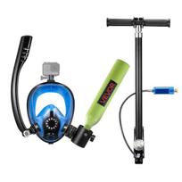 Mini nardymo balionas VEVOR, 0,5 l su kauke ir siurbliu, Ø60 × 300 mm