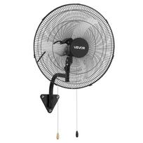 Sieninis ventiliatorius VEVOR AMX-IWFAC220-20, 3 greičiai, Juodas, Ø 50 × 80 cm