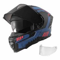Modulinis motociklo šalmas VEVOR V-80, M dydis, 410 × 270 × 270 mm