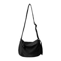 Dumpling-shaped Fashionable Large-capacity Lightweight Artistic Travel Backpack Crossbody Bag mėlyna