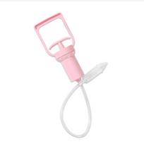 Baby Nasal Aspirator Hand Pulled Soft Silicone Mucus Cleaner For Newborns Nasal Congestion Relief 2 white