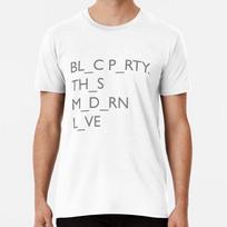 Bloc Party This Modern Love S to 5XL Made in the USA T-Shirt L white