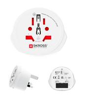 Adapteris UK kištukas – universalus lizdas 230V 7A SKROSS
