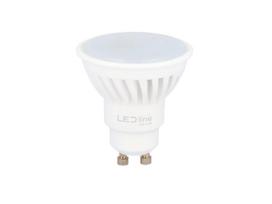 Lemputė LED GU10 230V 5W 700lm, 142lm/W, 120° šiltai balta 2700K, keramikinė