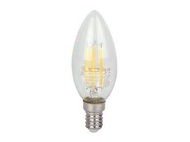 LED lemputė E14 C35 230V 5W 600lm, neutraliai balta 4000K, pritemdoma, LED line LITE