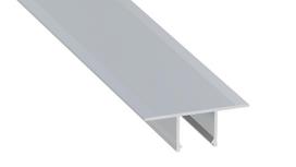 Profilis aliuminis anoduotas LED juostoms įleidžiamas, priglaistomas, FALCO, 2m