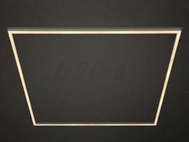 LED šviestuvas „FRAME” 60×60, kvadratinis  40W 3200lm neutraliai balta 4000K, LED line