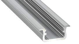 Profilis aliuminis anoduotas LED juostoms įleidžiamas, B, 1m LUMINES
