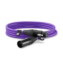 RØDE XLR3M-PU garso kabelis 3 m XLR Violetinė