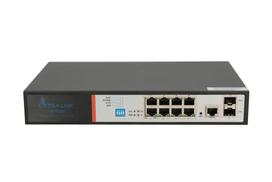 Extralink EX.8222 tinklo komutatorius Valdomas L2/L4 Gigabit Ethernet (10/100/1000) Maitinimas per Eternetą (PoE) 1U Juoda