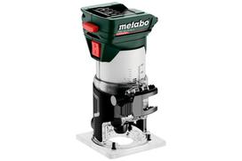 METABO KRAŠTŲ FREZA FMV 18 LTX BL 8 BE AKUMULIATORIAUS IR ĮKROVIKLIO METABOX
