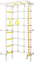 Sporto kompleksas (gimnastikos sienelė) SANRO S4 balta-geltona, 219,6x70,2x119cm, -