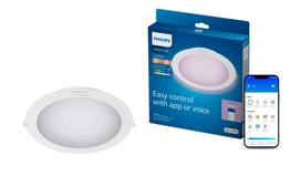 Išmani įleidžiama LED panelė PHILIPS, 20 W, 2200–6500 K, RGB, 1900 lm, ø20 cm