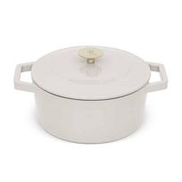 Ketaus troškinimo puodas BERLINGERHAUS SAHARA, kreminės sp., ø24 cm, 4,35 L