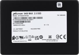 Micron SSD Micron 5400 MAX 3.84TB SATA 2.5" MTFDDAK3T8TGB-1BC1ZABYYR (DWPD 3.4)