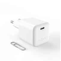 Fixed Mini GaN power adapter with USB-C output and PD support, 65W