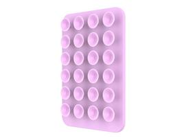 Fixed MagMate | Suction cup mount | Pink | Liquid Silicone