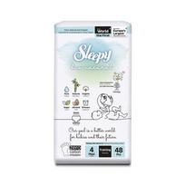 SLEEPY “Bio Natural” sauskelnės-kelnaitės, 4 Maxi (7-14 Kg / 48 Vnt.)