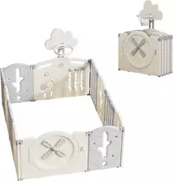 Plastikinis maniežas inSPORTline Bufalino 10+2 127 x 160 x 64 cm