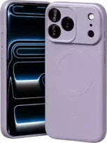 Telefono dėklas Mercury Semi-Silicone MagSafe, skirtas Apple iPhone 17 Pro, alyvinės violetinės spalvos, MSS000119