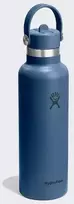 Terminis buteliukas Hydro Flask 21 Oz Standard Flex Straw Cap (621 ml) – uosto mėlyna