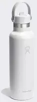Termo buteliukas Hydro Flask 21 Oz Standard Flex Straw Cap (621 ml) - baltas