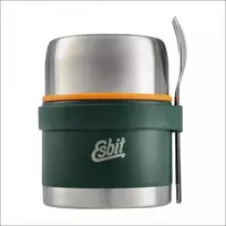 Maisto termosas Esbit Classic Food Jug su stalo įrankiais 0,5 l Forest Žalias