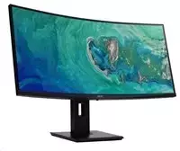 Monitorius ACER LCD Nitro ED340CURW0bmiipx,86cm(34")Curved,3440x1440@240Hz,250cd/m2,178°/178°,1ms,HDMI,DP,repro,FreeSync,VESA,Juodas
