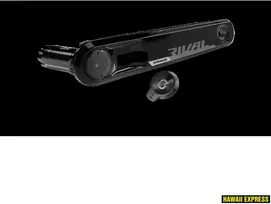Galios matuoklis SRAM Rival D1 165mm DUB
