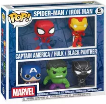 FUNKO POP! Vinilinių figūrėlių rinkinys: Marvel, nuo ~9.1 iki 12.2 cm (5 vnt.)