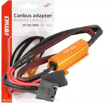 LED lempučių Canbus adapteris H7 AMiO, 12V 50W 6Ω