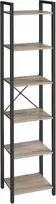 VASAGLE pastatoma 6 lentynų knygų lentyna 40 x 30 x 187.5 cm LLS101B02