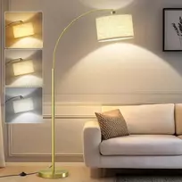 GyroVu pastatoma arkinė LED lempa su reguliuojamu gaubtu, 3 spalvų temperatūromis G-1FL-86008