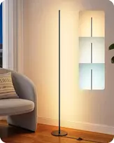 EDISHINE LED grindų šviestuvas 19 W, reguliuojamo aukščio, 3000–6000 K, EDISHINE-012