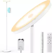 Yikuneng LED grindų lempa 36 W, 3600 lm, reguliuojama 2700–6500 K, FLD-036-F2-C58-K1-ee-fff