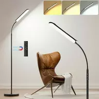 Yikuneng LED grindų lempa 18 W, 1800 lm, reguliuojama 2700–6500 K, FLL-018-F2