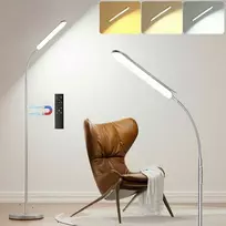 Yikuneng LED grindų lempa 18 W, 1800 lm, 2700–6500 K su nuotoliniu valdymu FLL-018-F2