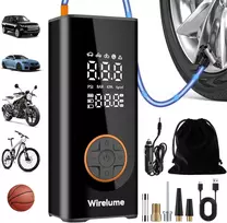 Wirelume belaidis padangų kompresorius 6000 mAh, 150 PSI, DC 12 V, CLB-6010
