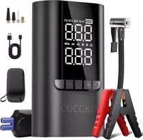 COCCKO automobilio užvedimo įrenginys su oro kompresoriumi 6000 A, 10000 mAh, BR12-A