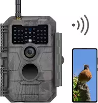 GardePro miško kamera E6 su Wi-Fi, 64 MP, 1296p vaizdo įrašymu ir 940 nm infraraudonaisiais