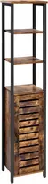 VASAGLE pastatoma lentyna su spintele ir 5 lentynomis, 37 x 30 x 167 cm, VSC37BX