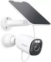 Reolink belaidė lauko apsaugos kamera 4K 8 MP Wi-Fi su saulės skydeliu Argus Eco Ultra+Solar Panel