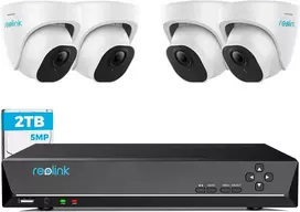 Reolink 8 kanalų 5 MP PoE vaizdo stebėjimo komplektas su 2 TB NVR RLK8-520D4-5MP