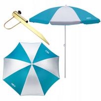 Skėtis nuo saulės paplūdimio, sodo, balkono, Uv filtras 160cm + laikiklis