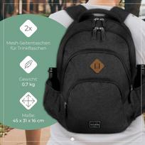 Travelite unisex basics melange kuprinė, bagažas, rankinis bagažas, 1 vnt.