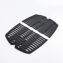 Ketaus grotelės, skirtos weber q100, q1000 serijos, q1200, q1400, weber 7644 grilio modeliams, (2 vnt., iš viso 43,18 cm x 32,25 cm)