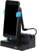 Automatinis žingsniamatis, reguliuojamas telefono purtyklė, žingsniamatis su sūpavimu iš kairės į dešinę, telefono sūpynės 8000 žingsnių per valandą žingsnių didinimui (žydra)